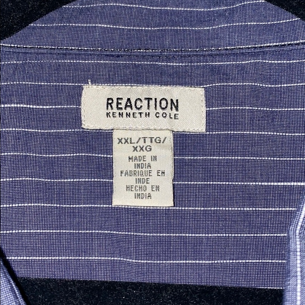 Reaction Kenneth Cole men’s button down short sleeves - Picture 3 of 6